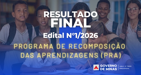 SRE Caratinga divulga resultado final do Processo Seletivo Interno do PRA – Edital Nº 01/2026 – Reaberto em 26/02/2026
