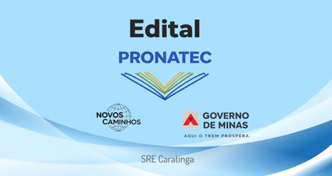Processo Seletivo PRONATEC 2026 – SRE Caratinga